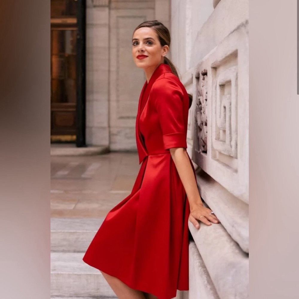Gal Meets Glam Red Rudy Dress | size 4 | NEW- never worn